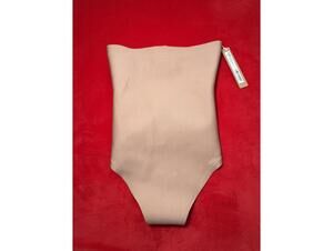 Skims Body Zoned High Waisted Thong Color Sienna Size Small